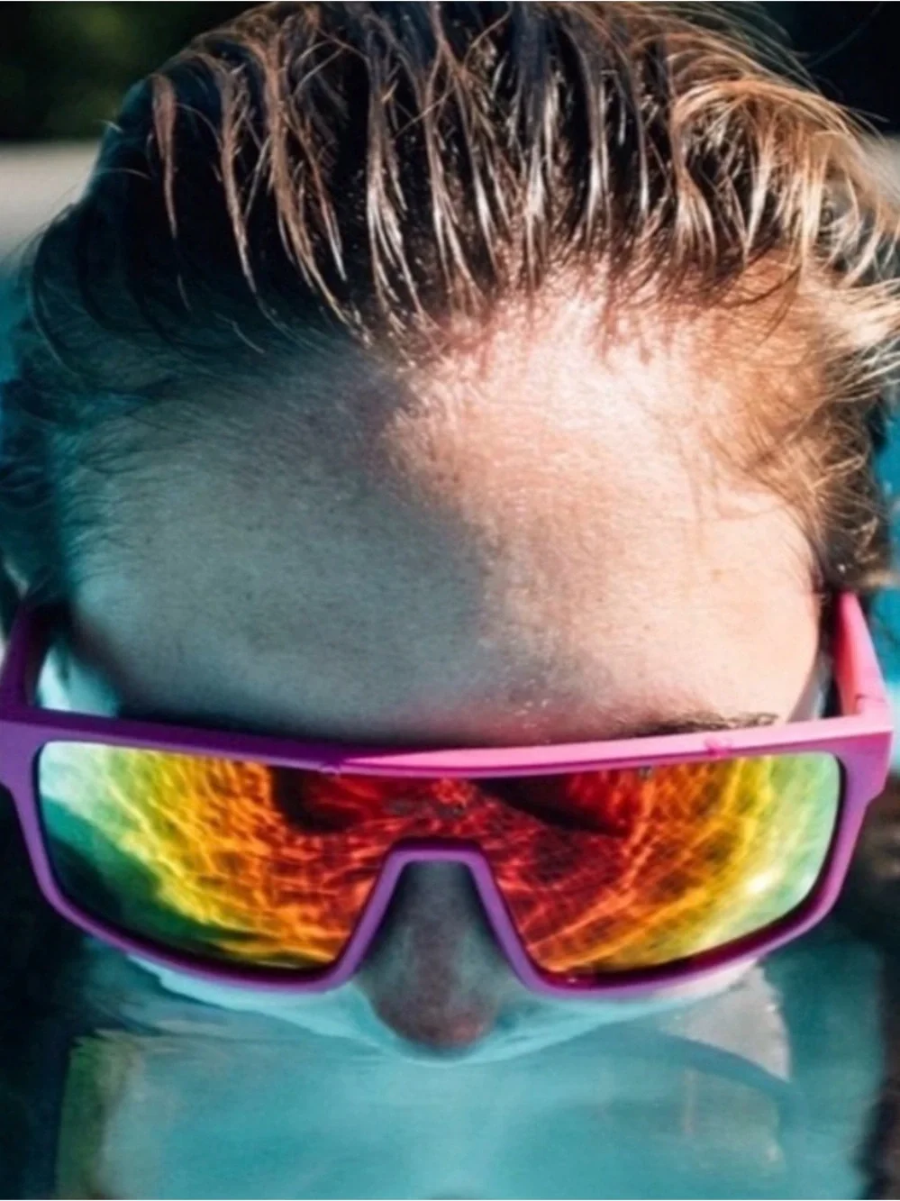 Far Out MTB Ski Sport sunglasses polarized in hot pink